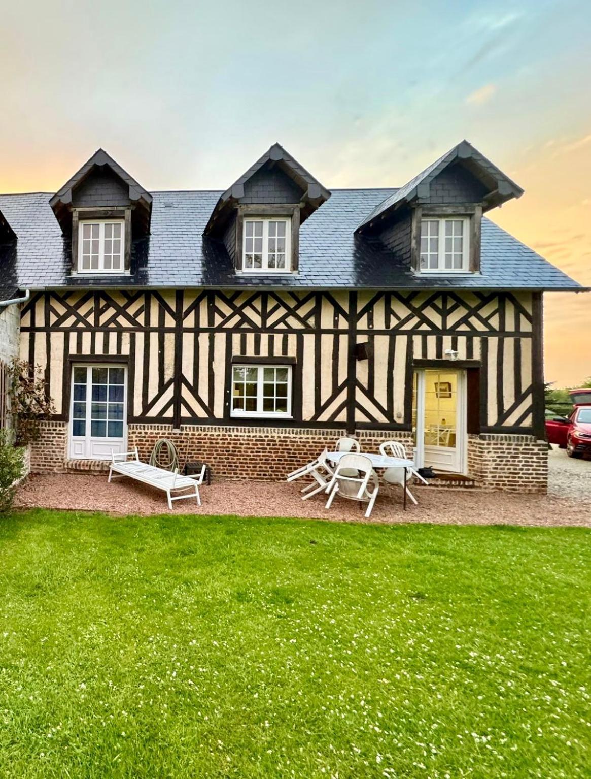 Apartamento La Longere Du Haras Manerbe Exterior foto